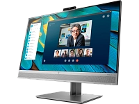 HP - 24" EliteDisplay E243m Monitor, IPS, HDMI, 5mc, web camera, audio, FHD (1920x1080), Silver 