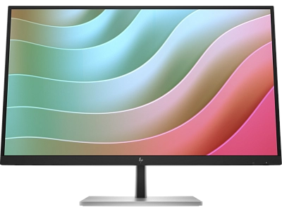 HP - 27" EliteDisplay E27k G5 4K Monitor, IPS, HDMI,USB-C, 5mc, UHD (3840x2160), Silver (6N4C4AA)
