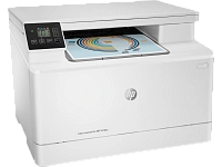 HP - Color LaserJet Pro MFP M182n <7KW54A> (A4, 16стр/мин, 256Mb, LCD, МФУ, сетевой, USB2.0)