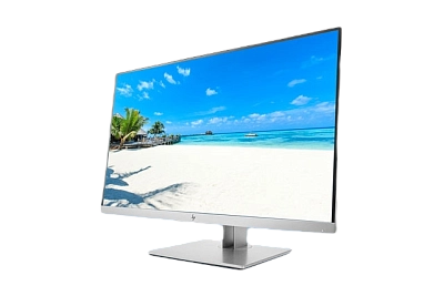 HP - 27" EliteDisplay E273 Monitor, IPS, 5mc, 60hz, FHD (1920x1080)  (1FH50AA)  Silver Black 