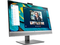 HP - 24" EliteDisplay E243m Monitor, IPS, HDMI, 5mc, web camera, audio, FHD (1920x1080), Silver 