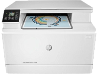 HP - Color LaserJet Pro MFP M182n <7KW54A> (A4, 16стр/мин, 256Mb, LCD, МФУ, сетевой, USB2.0)