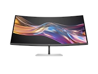 HP - 37.5" 7 Pro 738PU  Monitor, IPS, 5mc, WQHD+ (3840 x 1600 ), HDMI+DP+Type-C,USB,Audio, Black-Sil