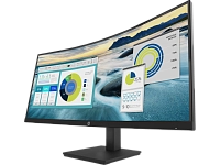HP - 34" P34hc G4 Curved Monitor, VA, 5mc, 100Hz, WQHD (3440x1440), HDMI, DisplayPort, TypeC, Black 