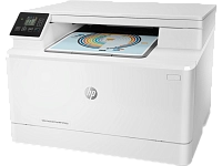 HP - Color LaserJet Pro MFP M182n <7KW54A> (A4, 16стр/мин, 256Mb, LCD, МФУ, сетевой, USB2.0)