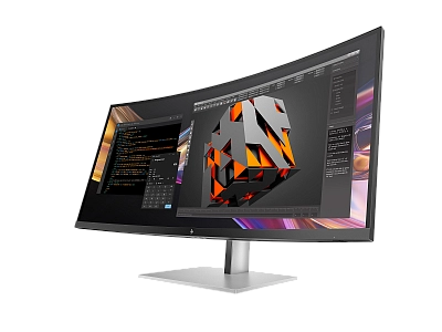 HP - 37.5" 7 Pro 738PU  Monitor, IPS, 5mc, WQHD+ (3840 x 1600 ), HDMI+DP+Type-C,USB,Audio, Black-Sil