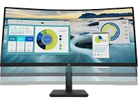 HP - 34" P34hc G4 Curved Monitor, VA, 5mc, 100Hz, WQHD (3440x1440), HDMI, DisplayPort, TypeC, Black 