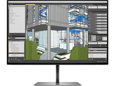 HP - 24" Z24n G3 Monitor, IPS, 4mc, 60Hz, FHD (1920x1080), HDMI, DisplayPort, Silver